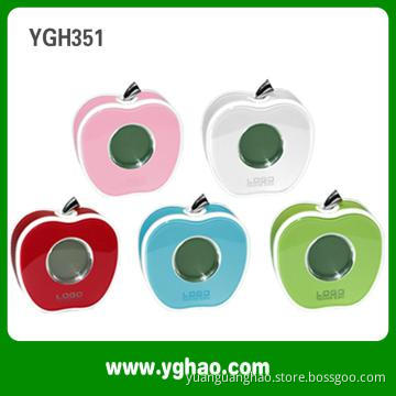 YGH351 talking clock ,apple shaped